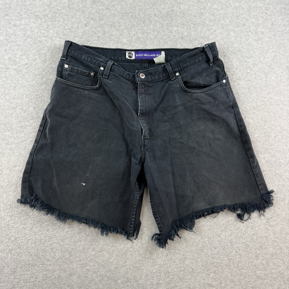 Levis Silvertab Shorts 36 Mens Baggy  Mega Wide Leg Skater Shorts Distressed‎